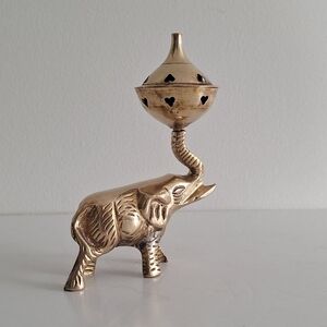 Incense burner Brass Elephant